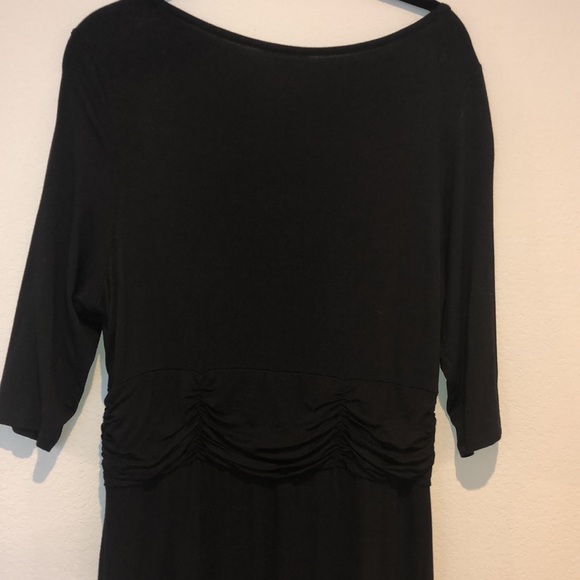 TALL Athleta scoop neck dress, black, XL - Picture 10 of 13